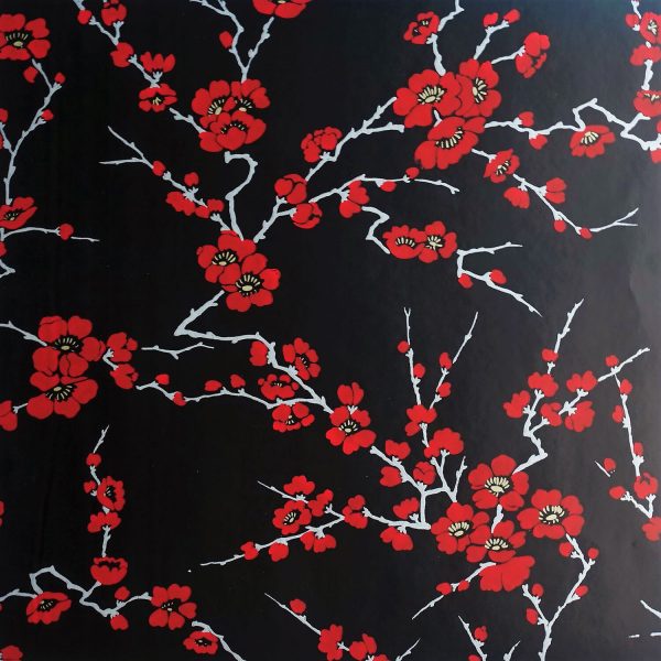 Cherry Blossom on Midnight Custom Wallpaper
