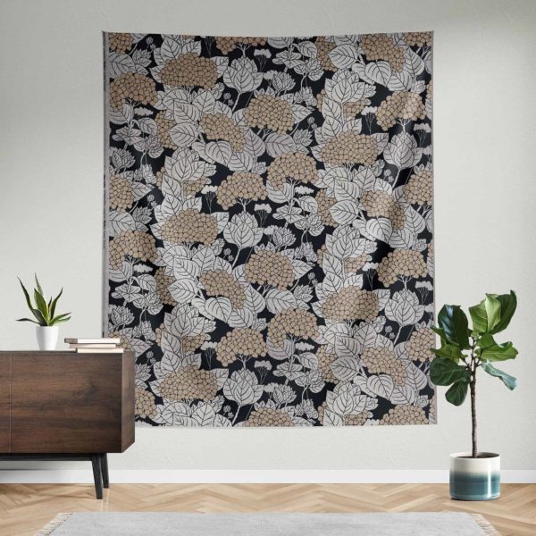 Signature Prints Hydrangea hand printed fabric SPF-HY02