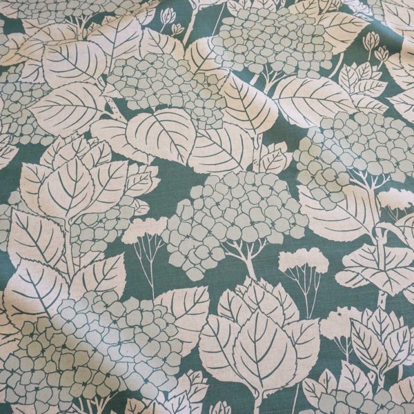 Signature Prints Hydrangea hand printed fabric SPF-HY06