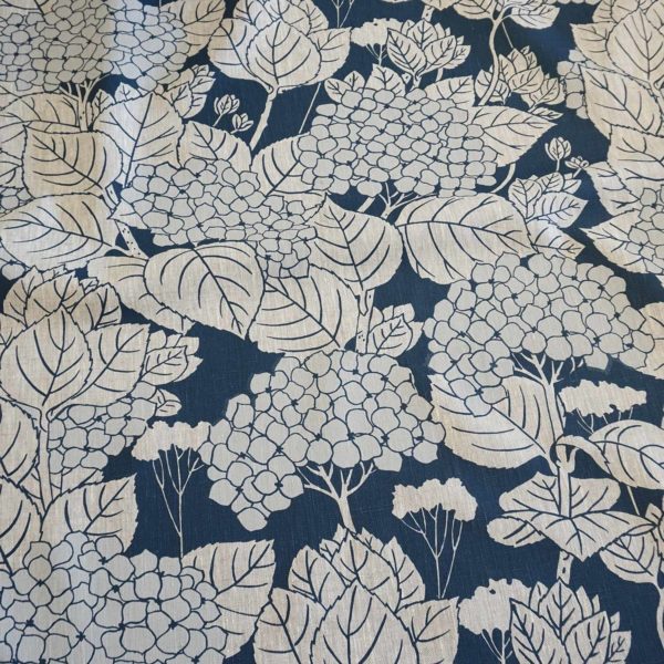 Signature Prints Hydrangea hand printed fabric SPF-HY08