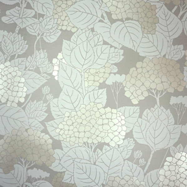 Signature Prints Hydrangea hand printed wallpaper SPW-HYW01