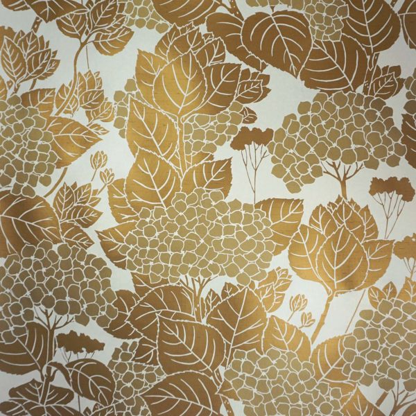 Signature Prints Hydrangea hand printed wallpaper SPW-HYW07
