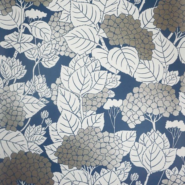Signature Prints Hydrangea hand printed wallpaper SPW-HYW08