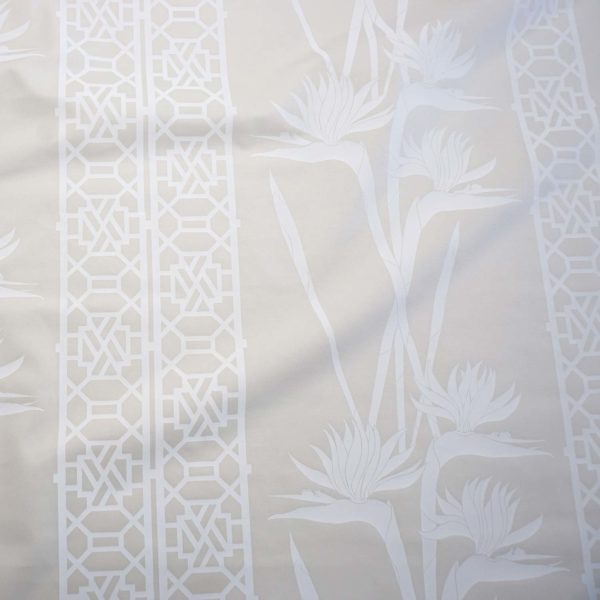 Signature Prints Strelitzia hand printed fabric SPF-SZ01