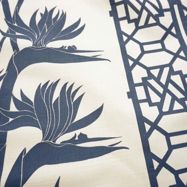 Signature Prints Strelitzia hand printed fabric SPF-SZ05