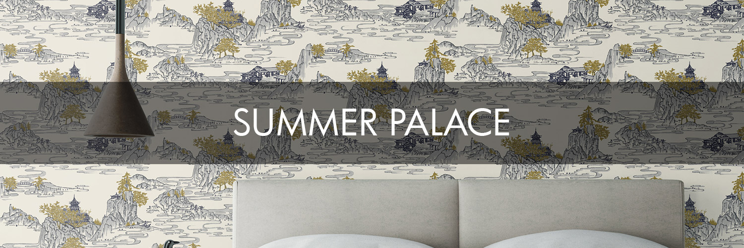 Summer Palace - chinoiserie wallpaper collection
