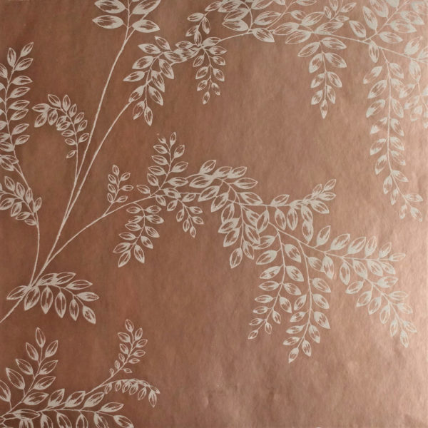 Silver rose wisteria wallpaper - Wisteria Fern SPW-WF01