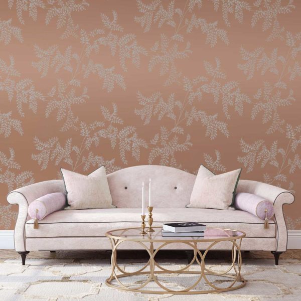 Silver Rose wisteria wallpaper - Wisteria Fern SPW-WF01