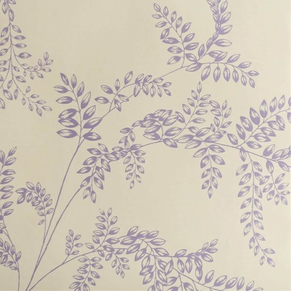 Purple wisteria wallpaper - Wisteria Fern SPW-WF03
