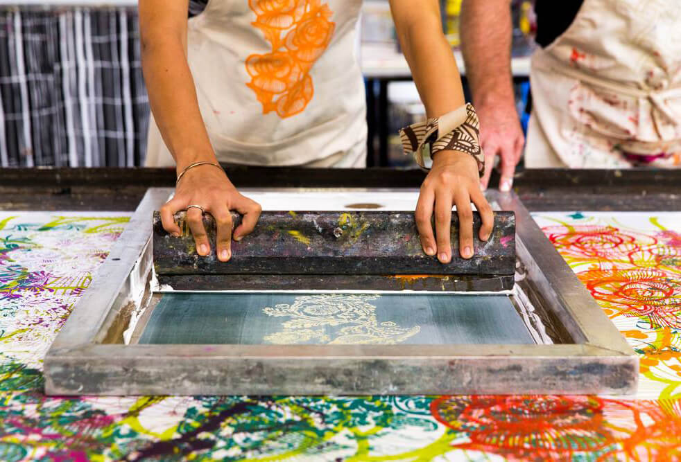Signature Prints Hand Printed Wallpaper and Fabrics Signature Prints workshops